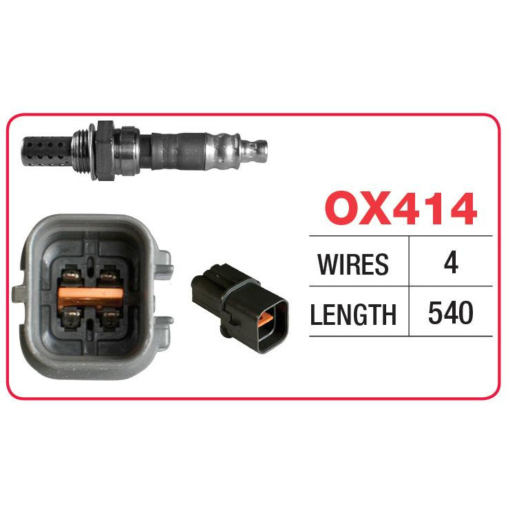 Goss Oxygen Sensor - 4 Wire - Mitsubishi Outlander - OX414