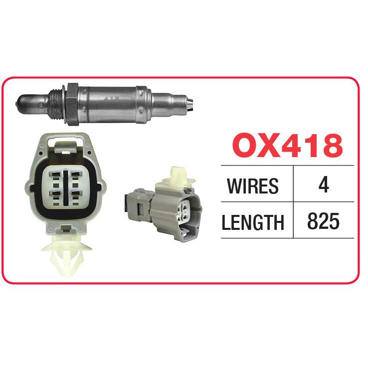 Goss Oxygen Sensor - 4 Wire - Lexus, Toyota - OX418