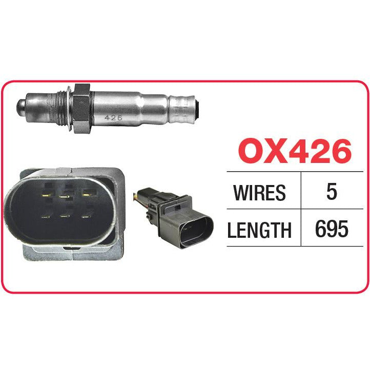 Goss Oxygen Sensor - 5 Wire - Holden - OX426