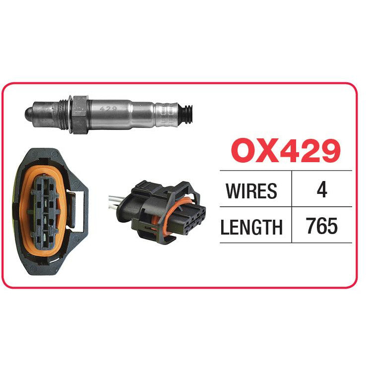 Goss Oxygen Sensor - 4 Wire - Holden - OX429