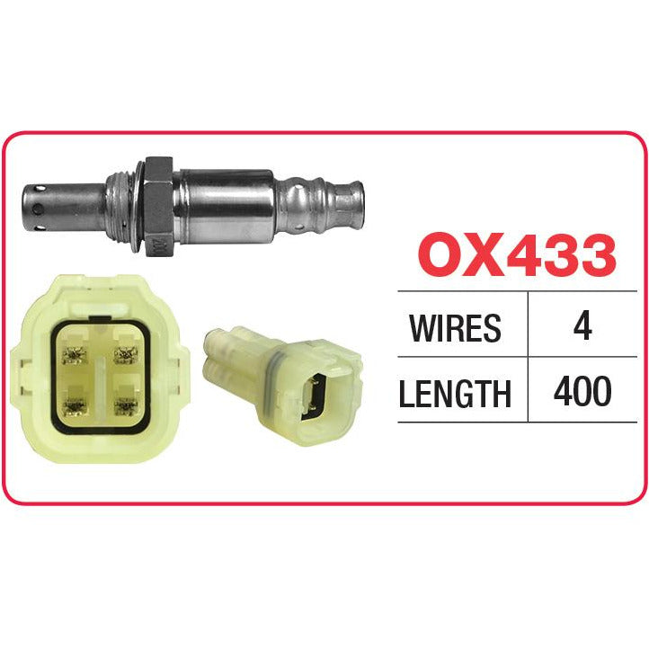 Goss Oxygen Sensor - 4 Wire - Suzuki - OX433