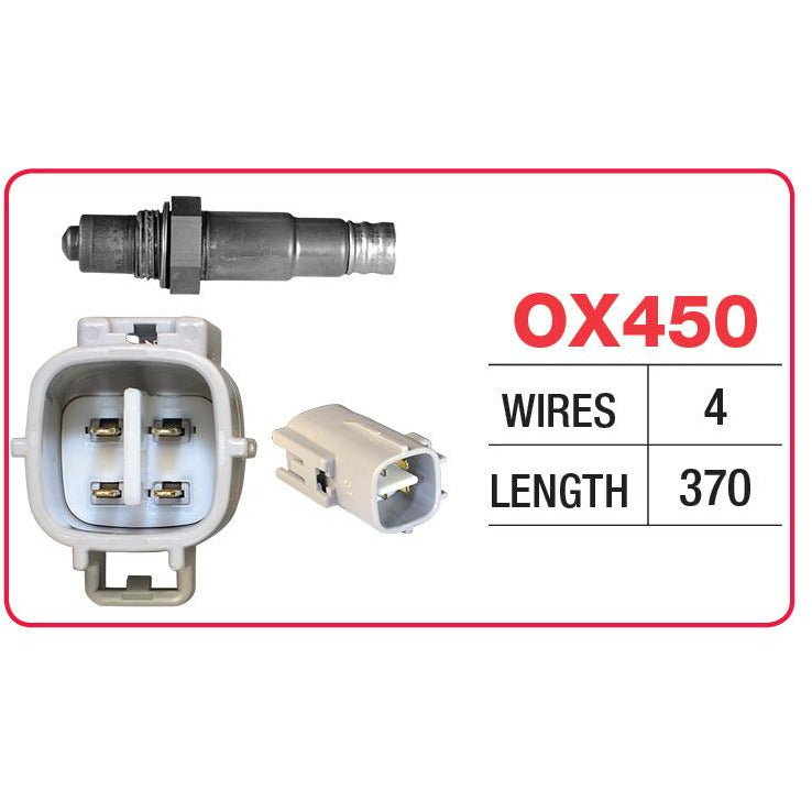 Goss Oxygen Sensor - 4 Wire - Mitsubishi 380 - OX450