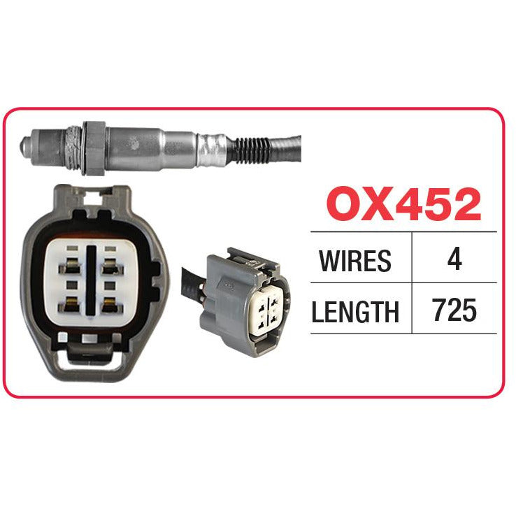 Goss Oxygen Sensor - 4 Wire - Mitsubishi 380 - OX452