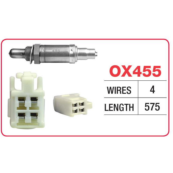 Goss Oxygen Sensor - 4 Wire - Toyota Corolla - OX455
