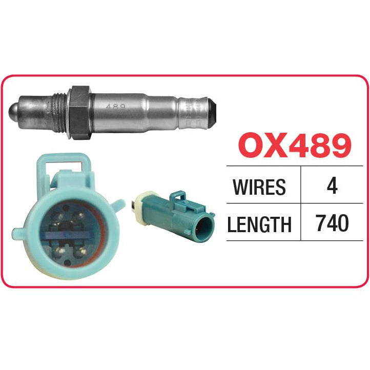 Goss Oxygen Sensor - 4 Wire - Ford - OX489