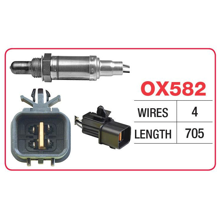 Goss Oxygen Sensor - 4 Wire - Mitsubishi - OX582