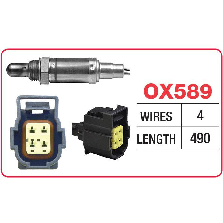 Goss Oxygen Sensor - 4 Wire - Jeep - OX589