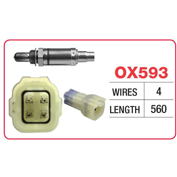Goss Oxygen Sensor - 4 Wire - Suzuki - OX593