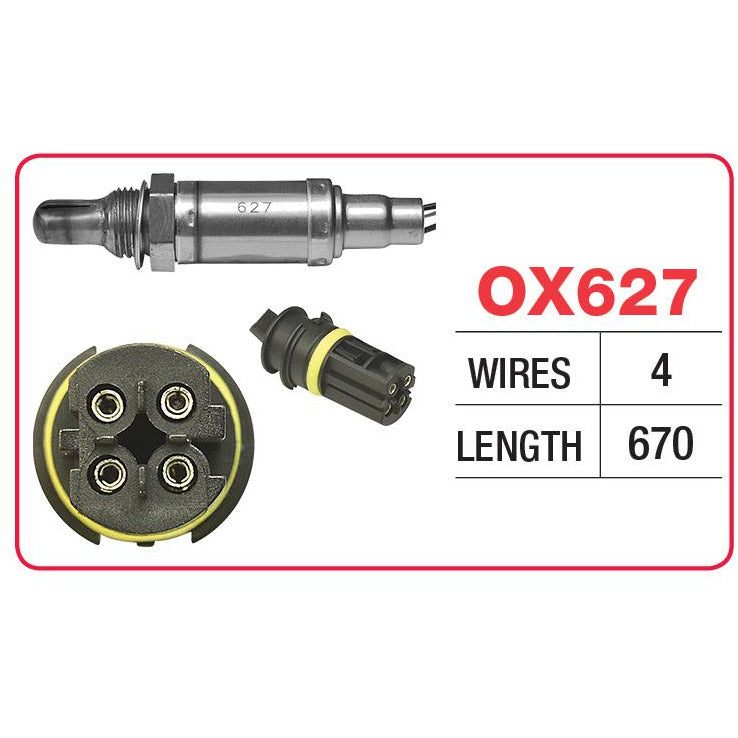 Goss Oxygen Sensor - 4 Wire - BMW, Mercedes Benz - OX627