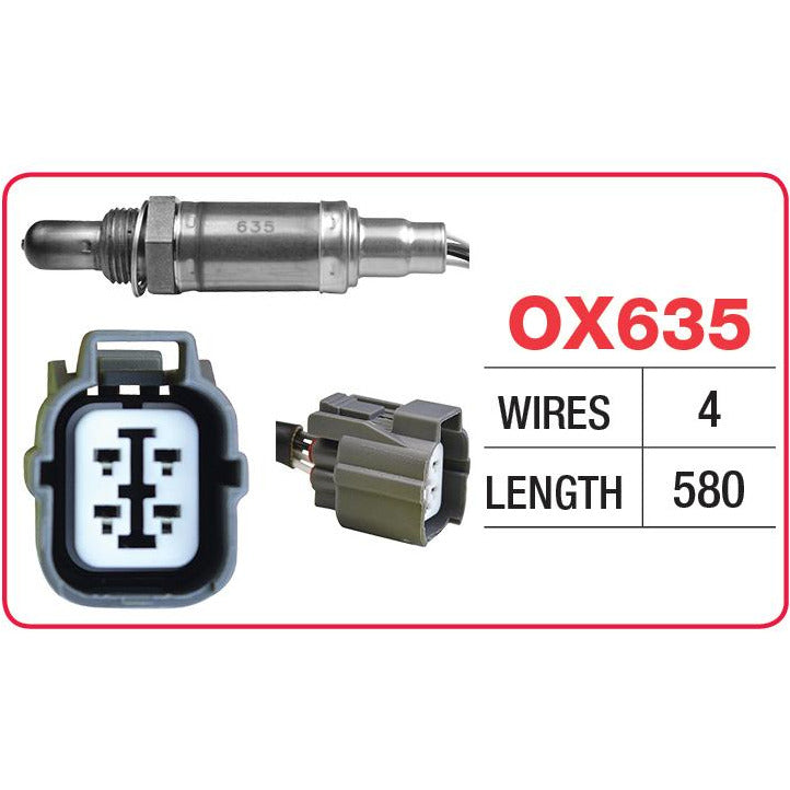 Goss Oxygen Sensor - 4 Wire - Honda - OX635