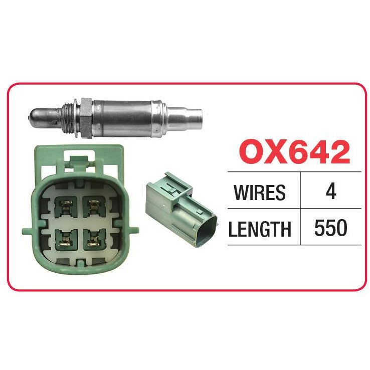 Goss Oxygen Sensor - 4 Wire - Nissan - OX642