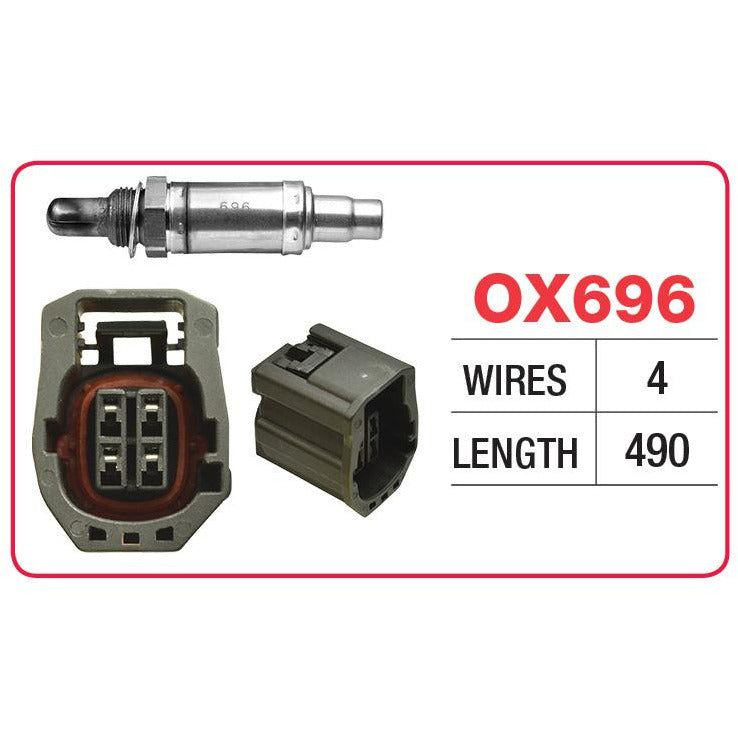 Goss Oxygen Sensor - 4 Wire - Mazda - OX696