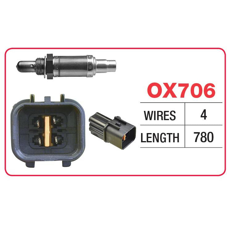 Goss Oxygen Sensor - 4 Wire - Hyundai, Kia - OX706