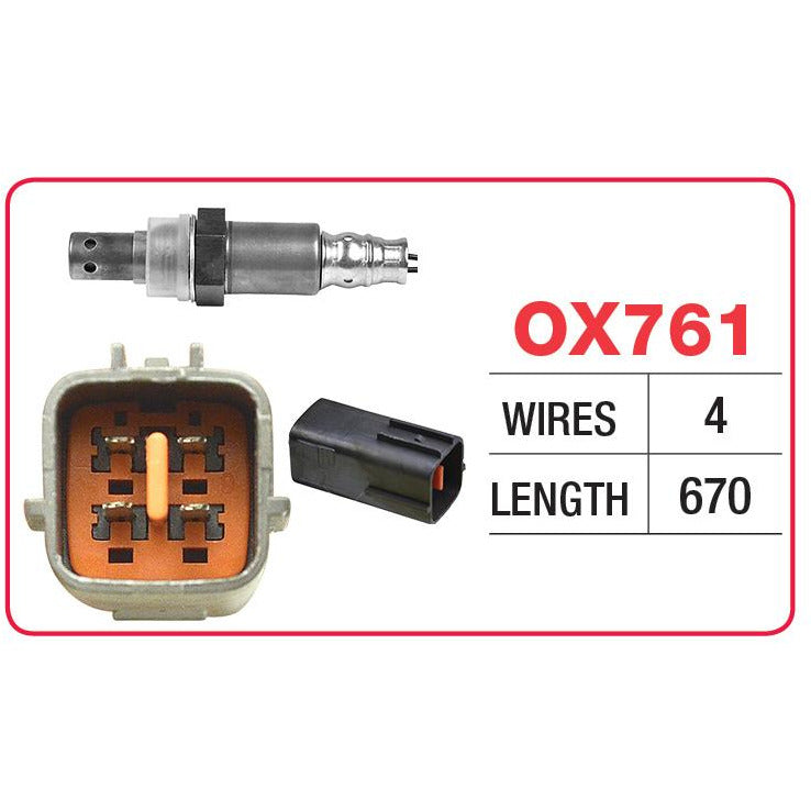 Goss Oxygen Sensor - 4 Wire - Mazda - OX761