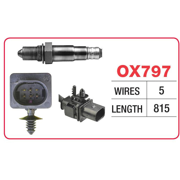 Goss Oxygen Sensor - 5 Wire - Audi - OX797