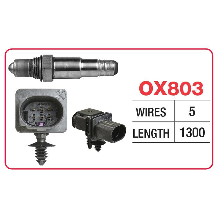 Goss Oxygen Sensor - 5 Wire - Audi, Volkswagen - OX803