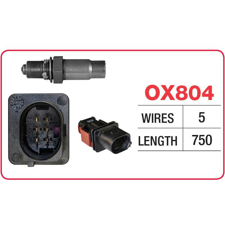 Goss Oxygen Sensor - 5 Wire - Audi, Skoda, Volkswagen - OX804