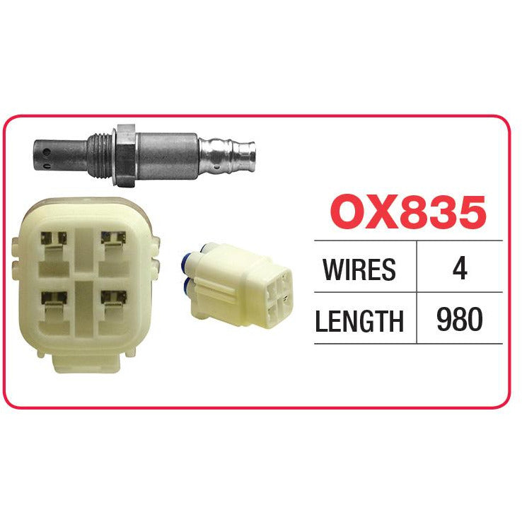 Goss Oxygen Sensor - 4 Wire - Subaru - OX835