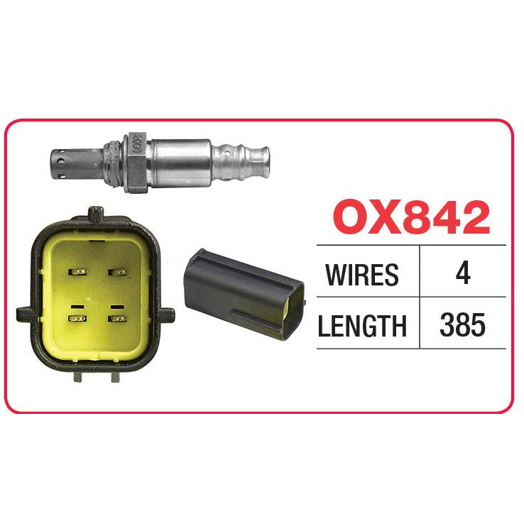 Goss Oxygen Sensor - 4 Wire - Nissan - OX842