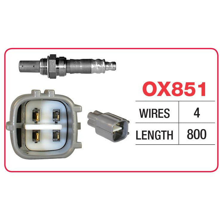 Goss Oxygen Sensor - 4 Wire - Subaru - OX851