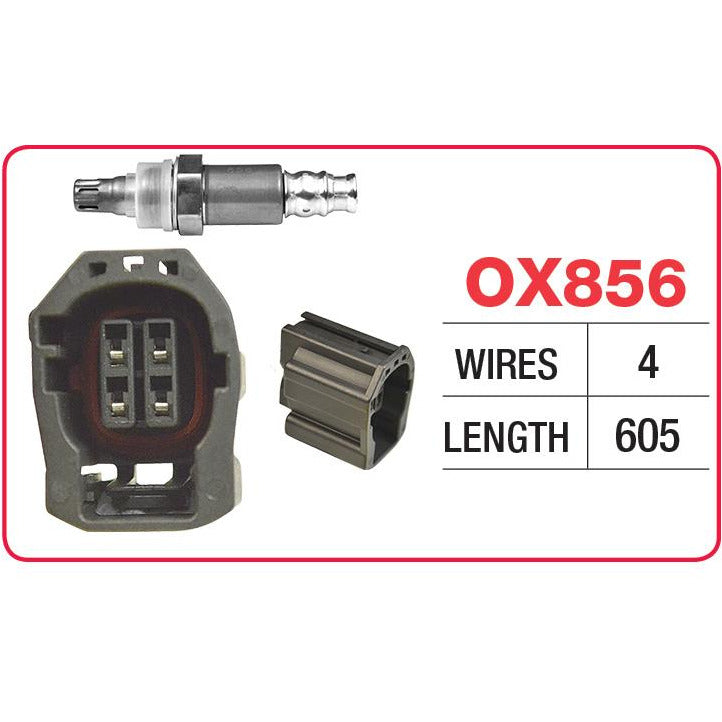 Goss Oxygen Sensor - 4 Wire - Mazda - OX856