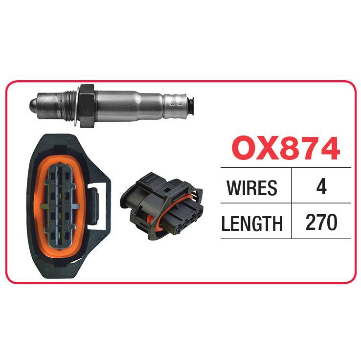 Goss Oxygen Sensor - 4 Wire - Holden - OX874