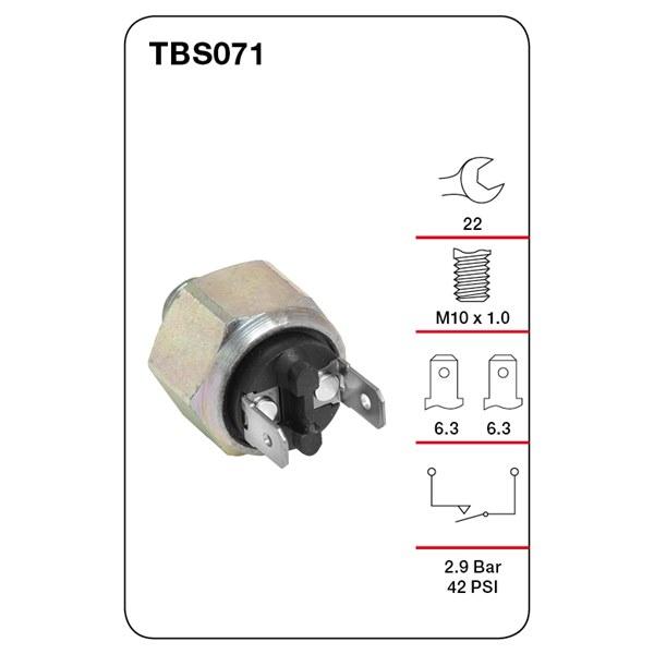 Tridon Brake / Stop Light Switch - TBS071