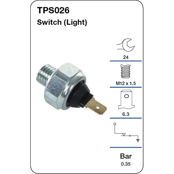 Tridon Oil Pressure Sensor - TPS026