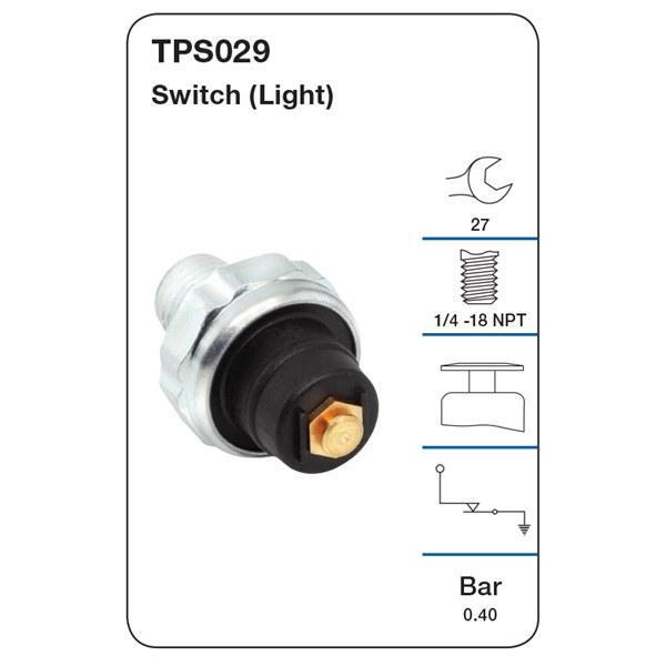 Tridon Oil Pressure Sensor - TPS029