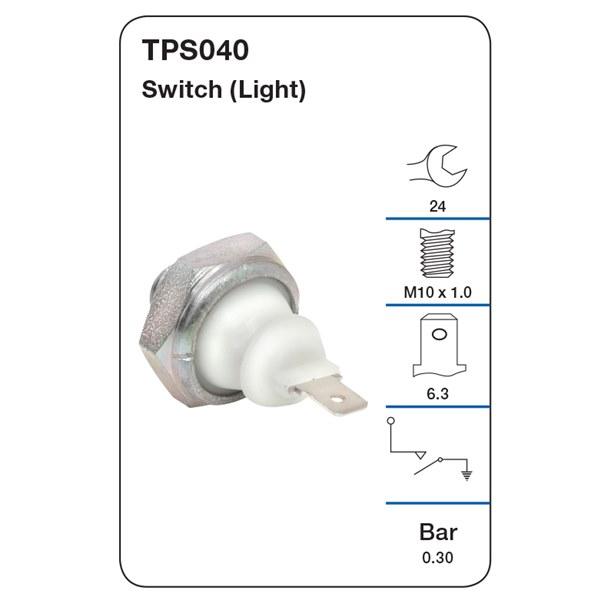 Tridon Oil Pressure Sensor - TPS040
