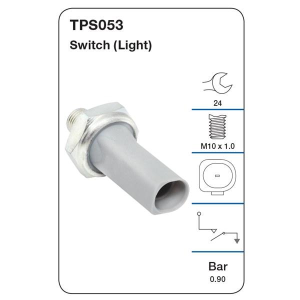 Tridon Oil Pressure Switch (Light) - Audi, Skoda, VW - TPS053