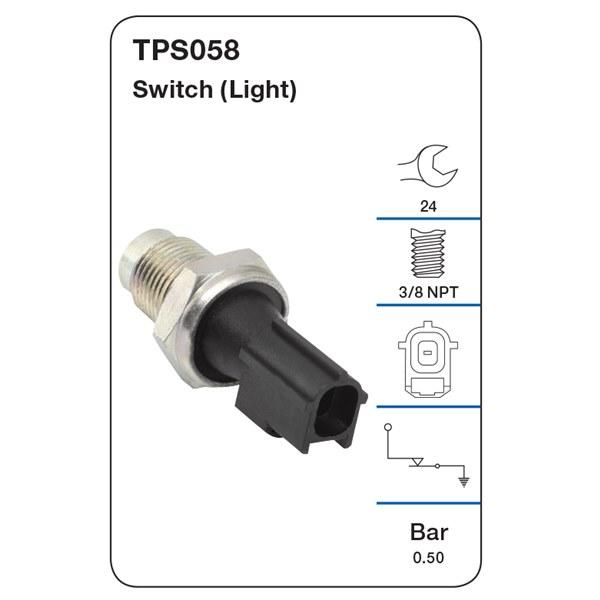 Tridon Oil Pressure Switch (Light) - Ford Cougar, Escape, Jaguar, Mazda - TPS058