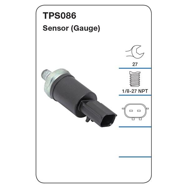 Tridon Oil Pressure Sensor (Gauge) - Jeep Cherokee, Grand Cherokee, Wrangler - TPS086