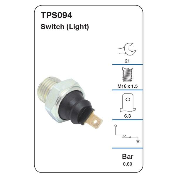 Tridon Oil Pressure Switch (Light) - Citroen, Peugeot - TPS094