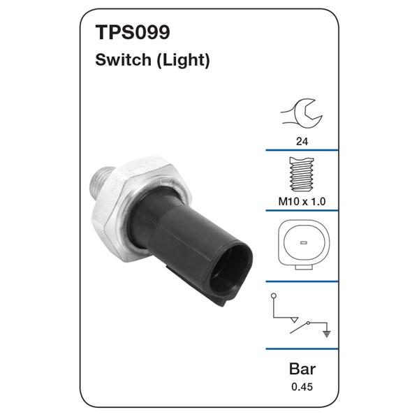 Tridon Oil Pressure Switch (Light) - VW Beetle, Polo - TPS099