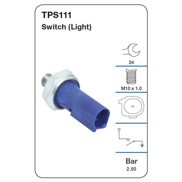 Tridon Oil Pressure Switch (Light) - Audi, Skoda, VW - TPS111