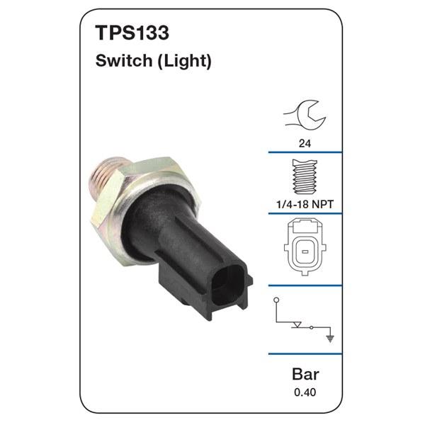 Tridon Oil Pressure Switch (Light) - Ford Ranger, Mazda BT-50 - TPS133
