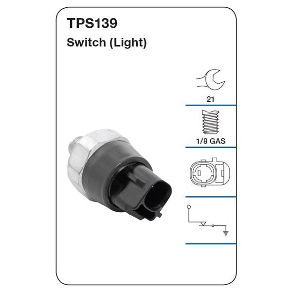 Tridon Oil Pressure Switch (Light) - Holden Colorado, Rodeo, Isuzu D-Max - TPS139